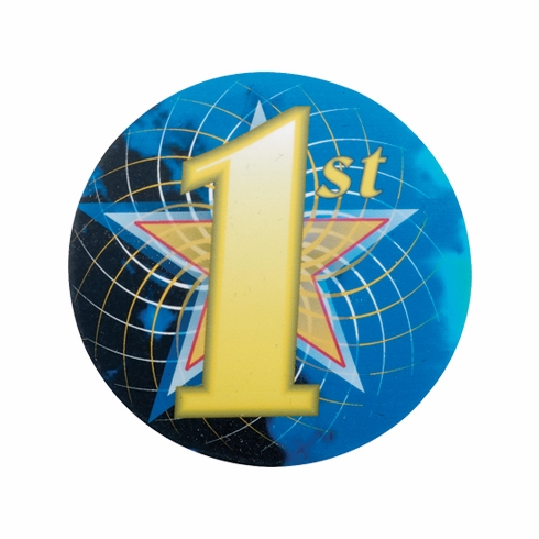 2 Inch in Diameter Round 1st Place Mylar Insert
