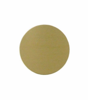 2-1/2 SATIN BRASS DISC