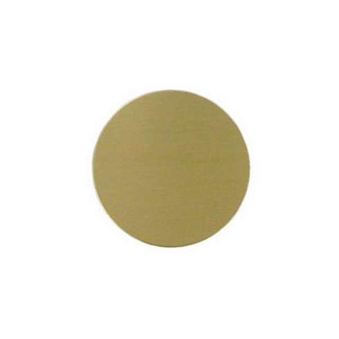 2-1/2 SATIN BRASS DISC