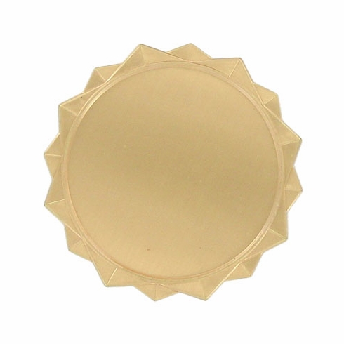 2-1/2 STARBURST FRAME HOLDS 2 INCH MEDALLION