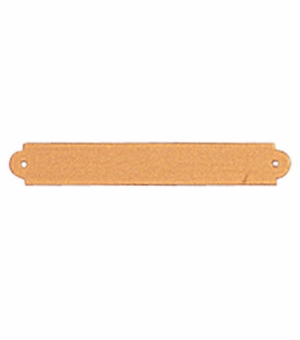 2-1/2 X 3/8 Inch Brass Plate