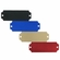 2-1/2 X 7/8 ALUMINUM PLATE - MULTIPLE COLORS