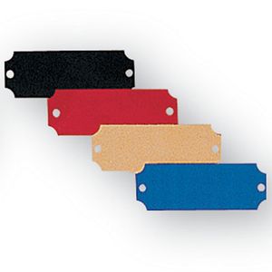 2-1/2 X 7/8 RED ALUMINUM