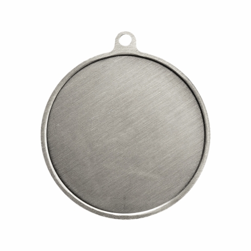 2-1/4 Inch 2nd Place Medal in Antique Silver with Insert