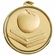 2-1/4 Inch Academic Apple Medal with Insert in Gold, Silver, or Bronze