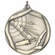 2-1/4 Inch 3D Die-Cast Archery Medal in Antique Brass, Silver, or Bronze