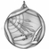 2-1/4 Inch 3D Die-Cast Archery Medal in Antique Brass, Silver, or Bronze
