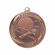 2-1/4 Inch Archery Medal in Antique Gold, Silver, or Bronze with Insert