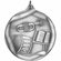 2-1/4 Inch 3D Die-Cast Band Themed Medal in Antique Brass, Silver, or Bronze