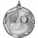 2-1/4 Inch 3D Die-Cast Basketball Medal in Antique Brass, Silver, or Bronze