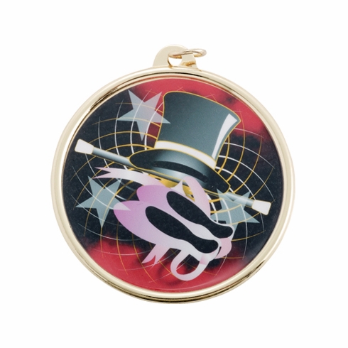2-1/4 INCH DANCE MYLR MEDAL