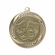 2-1/4 Inch Drama Medal in Antique Gold with Insert