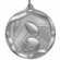 2-1/4 Inch 3D Die-Cast Football Themed Sports Medal in Antique Brass, Silver, or Bronze