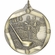 2-1/4 Inch 3D Die-Cast Golf Themed Medal in Antique Brass, Silver, or Bronze