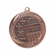 2-1/4 Inch Mathematics Themed Medal in Antique Gold, Silver, or Bronze with Insert