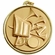 2-1/4 INCH MUSIC BAND MEDAL