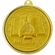 2-1/4 INCH MUSIC LYRE MEDAL, MULTIPLE COLORS