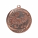 2-1/4 Inch Music Themed Medal in Antique Gold, Silver, or Bronze with Insert