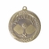 2-1/4 Inch Pickleball Medal in Antique Gold with Insert