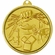 2-1/4 INCH SCIENCE FAIR MEDAL, MULTIPLE COLORS