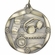 2-1/4 Inch 3D Die-Cast Swimming Themed Sports Medal in Antique Brass, Silver, or Bronze