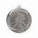 2-1/4 Inch Wrestling Medal in Antique Gold, Silver, or Bronze with Insert