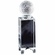 2-1/4 x 8-1/4 OPTICAL CRYSTAL GOLF BALL TOWER AWARD