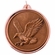 2-3/16 INCH MEDAL FRAME, EAGLE MEDALLION - MULTIPLE COLORS
