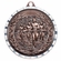 2-3/4 Inch 3-D Cross Country Medal in Antique Brass, Pewter or Bronze Finish