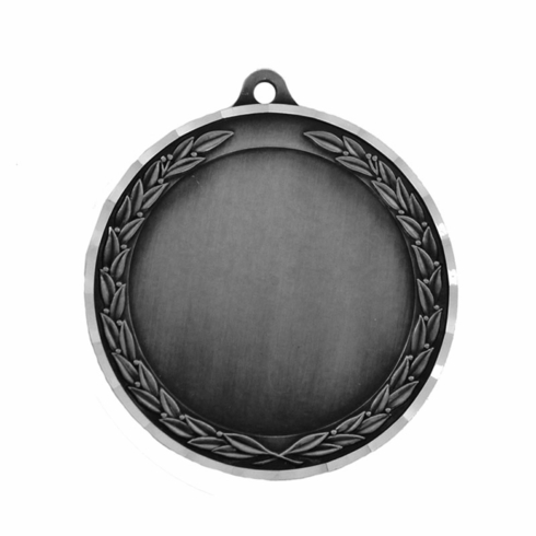 2-3/4 INCH DIE CAST ANTIQUE SILVER HOLDS 2 INCH INSERT