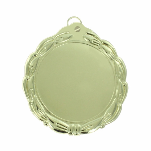 2-3/4 INCH DIE CAST GOLD MEDAL HOLDS 2 INCH INSERT