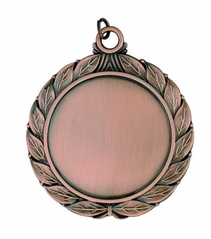 2-3/4 INCH DIE CAST MEDAL HOLDS 2 INCH INSERT - MULTIPLE COLORS