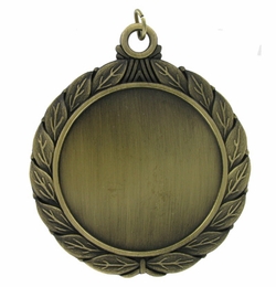 2-3/4 INCH DIE CAST MEDAL HOLDS 2 INCH INSERT - MULTIPLE COLORS