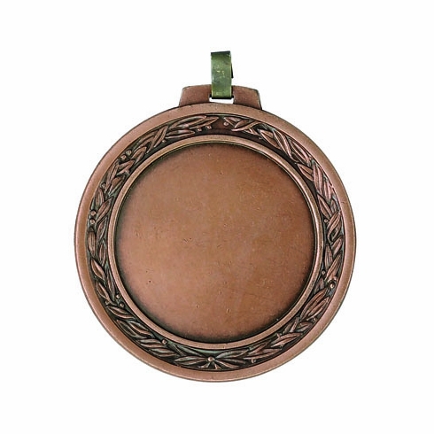 2-3/4 INCH DIE STRUCK MEDAL HOLDS 2 INCH INSERT - MULTIPLE COLORS