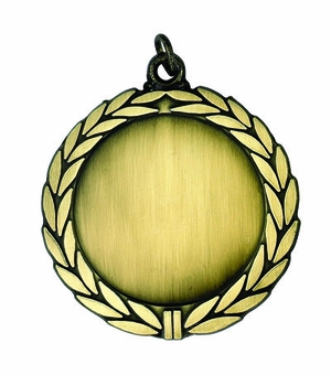 2-3/4 INCH GOLD MEDAL ANTIQUE WREATH BORDER FRAME 