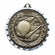 2-3/4 Inch 3-D Golf Medal in Antique Brass, Pewter or Bronze Finish