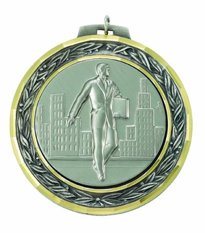 2 3/4 INCH MEDAL FRAME, SALESMAN MEDALLION - MULTIPLE COLORS