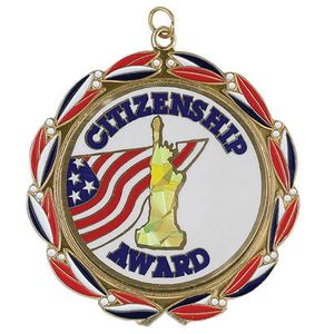 2-3/4 INCH MEDAL HOLDS 2 INCH INSERT - MULTIPLE COLORS