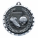 2-3/4 Inch 3-D Soccer Medal in Antique Brass, Pewter or Bronze Finish