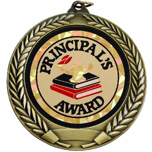 2-3/4 INCH WREATH MEDAL FRAME HOLDS 2 INCH INSERT, MULTIPLE COLORS