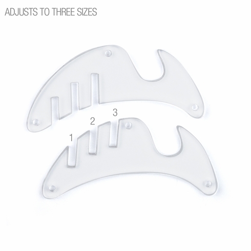 2-3/4 x 3-3/4 INCH ACRYLIC COIN ADJUSTABLE HOLDER