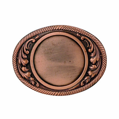 2-3/4 X 3-5/8 BELT BUCKLE BRONZE 