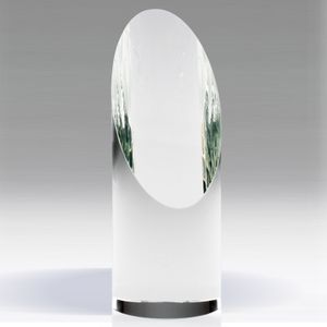 7-1/2 INCH SPOTLIGHT SLANTED CRYSTSAL TOWER
