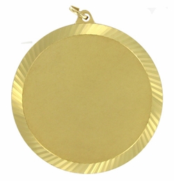 2-3/8 INCH DIE STRUCK MEDAL HOLDS 2 INCH INSERT - MULTIPLE COLORS