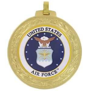 2-3/8 INCH MEDAL FRAME, U.S. AIR FORCE MEDALLION