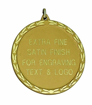 2-3/8  INCH MEDAL, HOLDS 2 INCH INSERT