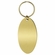2-5/8 INCH OVAL BRASS KEY TAG