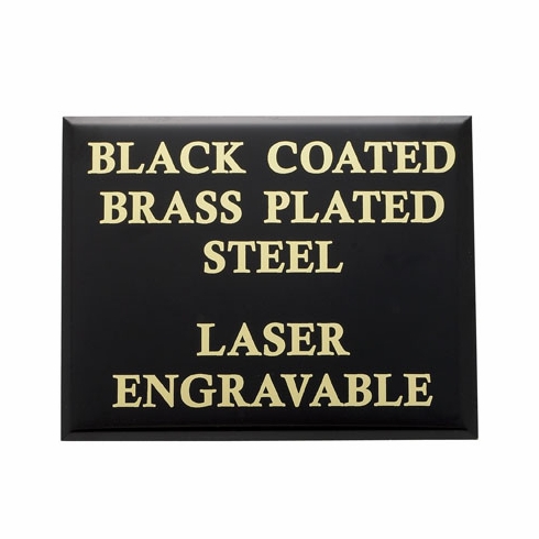 2-5/8 X 3-1/4 BLACK BRASS PLATE