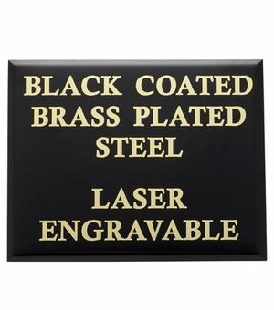 2-5/8 X 3-1/4 BLACK BRASS PLATE