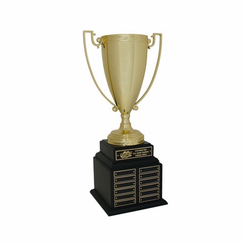 2-7/8 x 5/8 Inch Black and Gold Screened Perpetual Engraving Plate